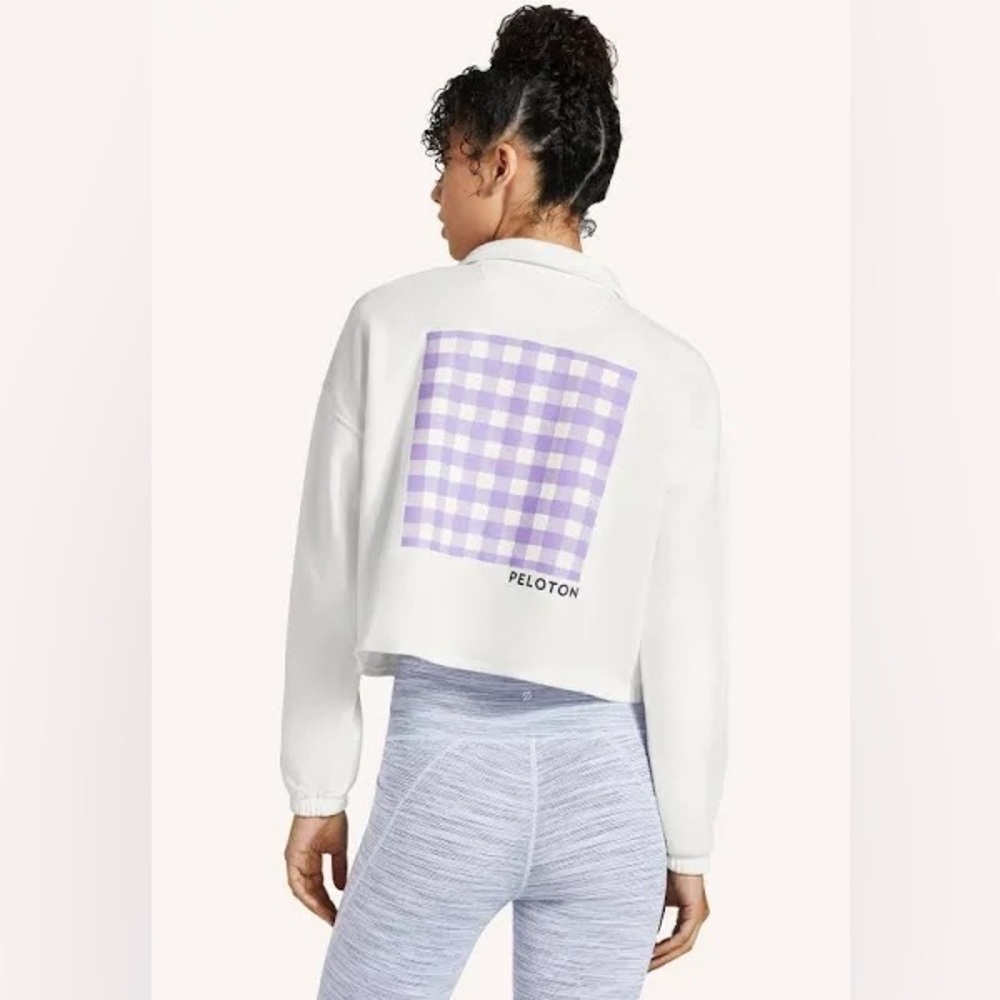 NWOT Peloton Polo Sweatshirt Pullover